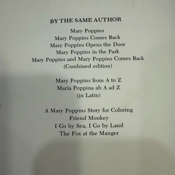 📖 Mary Poppins in the Kitchen (1975) First Edition | P.L. Travers - Picture 6 of 11